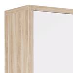 Armoire de bureau Set Plus V Blanc / Imitation chêne