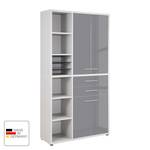 Armoire de bureau Set Plus IV Gris / Gris platine