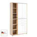 Armoire de bureau Set Plus IV Blanc / Imitation chêne