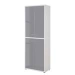 Armoire de bureau Set Plus III Gris / Gris platine