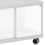 Caisson bureau Set Plus I Blanc / Gris platine