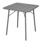 Set da pranzo da giardino Kansas 5 pz. Ferro - Grigio