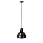 Suspension Tristan II Fer - 1 ampoule - Noir