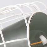 Lampe Cage I Aluminium / Fer - 1 ampoule - Blanc