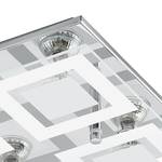 LED-Deckenleuchte Almana Glas / Stahl - Flammenanzahl: 4