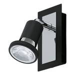 LED-Wandleuchte Sarria Stahl - 1-flammig - Schwarz