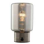 Lampe Tyl II Verre / Fer - 1 ampoule - Argenté - Largeur : 14 cm