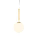 Hanglamp Lysa III glas/ijzer - 1 lichtbron