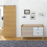 Dressoir Lugo Wit/eikenhout