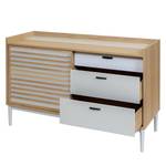 Dressoir Lugo Wit/eikenhout