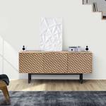 Sideboard Camden III Eiche / Schwarz