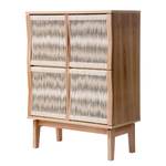 Highboard Lilla Hanfseil / Esche teilmassiv - Esche