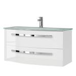 Meuble avec vasque 4005 VI Blanc brillant