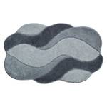 Tapis de bain Carmen Tissu - Gris - 70 x 120 cm