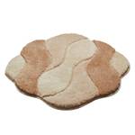 Tapis de bain Carmen Tissu - Beige - 60 x 60 cm