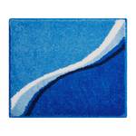 Tapis de bain Luca Tissu - Bleu - 50 x 60 cm