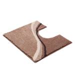 Tapis WC Luca Tissu - Marron clair