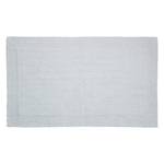 Tapis de bain Luxor Tissu - Blanc - 60 x 100 cm