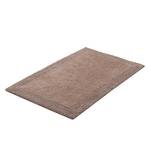 Badematte Luxor Webstoff - Taupe - 60 x 100 cm