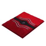 Tapis de bain Crystal Light Tissu - Rouge rubis - 50 x 60 cm