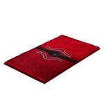 Tapis de bain Crystal Light Tissu - Rouge rubis - 70 x 120 cm