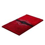 Tapis de bain Crystal Light Tissu - Rouge rubis - 60 x 100 cm