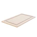 Badmat Natuur geweven stof - Beige - 70 x 120 cm