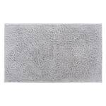 Tapis de bain Navona Tissu - Gris lumineux - 60 x 100 cm