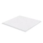 Tapis de bain Navona Tissu - Blanc - 60 x 60 cm