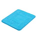 Tapis de bain Feeling Tissu - Bleu azur - 50 x 60 cm