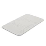 Tapis de bain Feeling Tissu - Ivory - 60 x 100 cm