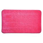 Badmat Feeling geweven stof - Roze - 60 x 100 cm