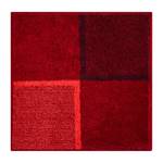 Tapis de bain Divisio Tissu - Rouge rubis - 60 x 60 cm