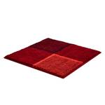 Tapis de bain Divisio Tissu - Rouge rubis - 60 x 60 cm