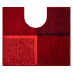 Tapis WC Divisio Tissu - Rouge rubis