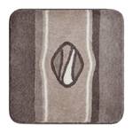 Badematte Jewel Webstoff - Taupe - 60 x 60 cm