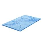 Badmat Lily geweven stof - Blauw - 70 x 120 cm