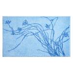 Badmat Lily geweven stof - Blauw - 60 x 100 cm