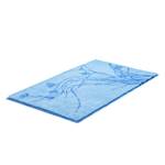 Badmat Lily geweven stof - Blauw - 60 x 100 cm
