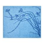 Badematte Lily Webstoff - Blau - 50 x 60 cm