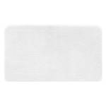 Tapis de bain Melange Tissu - Blanc - 60 x 100 cm