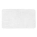 Tapis de bain Melange Tissu - Blanc - 70 x 120 cm