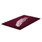 Tapis de bain Piume Tissu - Rouge Bordeaux - 70 x 120 cm