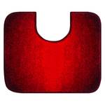 Tapis WC Moon Tissu - Rouge