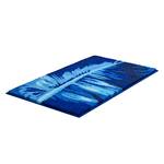 Badmat Tropical geweven stof - Blauw - 70 x 120 cm