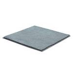 Tapis de bain Marla Tissu - Gris pigeon - 60 x 60 cm