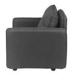 Fauteuil Lavara I Tissu - Gris foncé