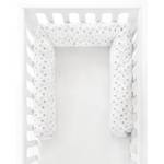 Tour de lit-coussin Stella Coton - Blanc