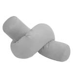 Tour de lit-coussin Uni Coton - Gris