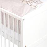 Ensemble de lit bébé oursons Étoffe de coton - Taupe